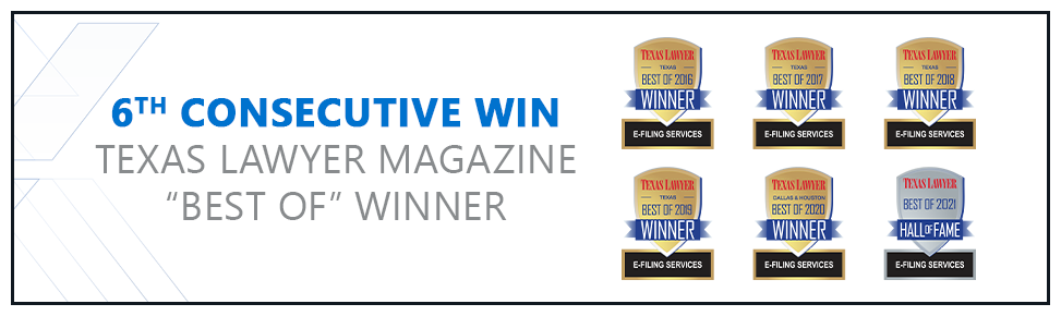 6th Consecutive Win | Texas Lawyer Magazine "Best of" Winner