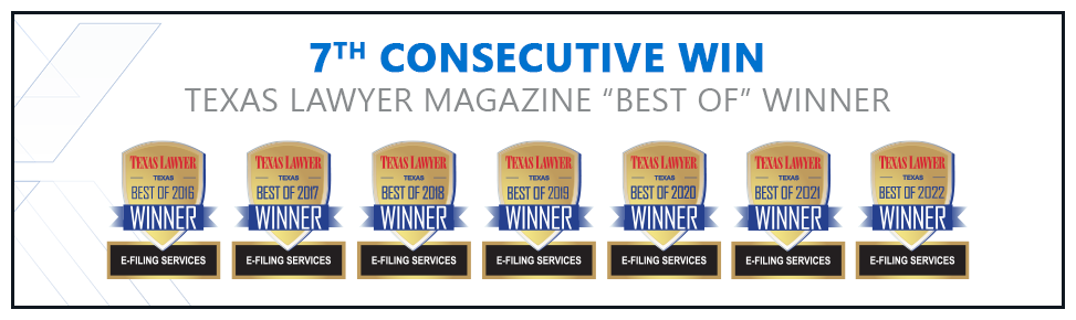 7TH CONSECUTIVE WIN | TEXAS LAWYER MAGAZINE “BEST OF” WINNER