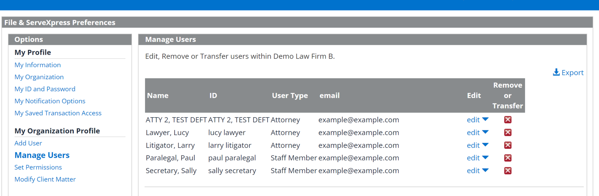 How to Add Users and Manage Accounts on File & ServeXpress File