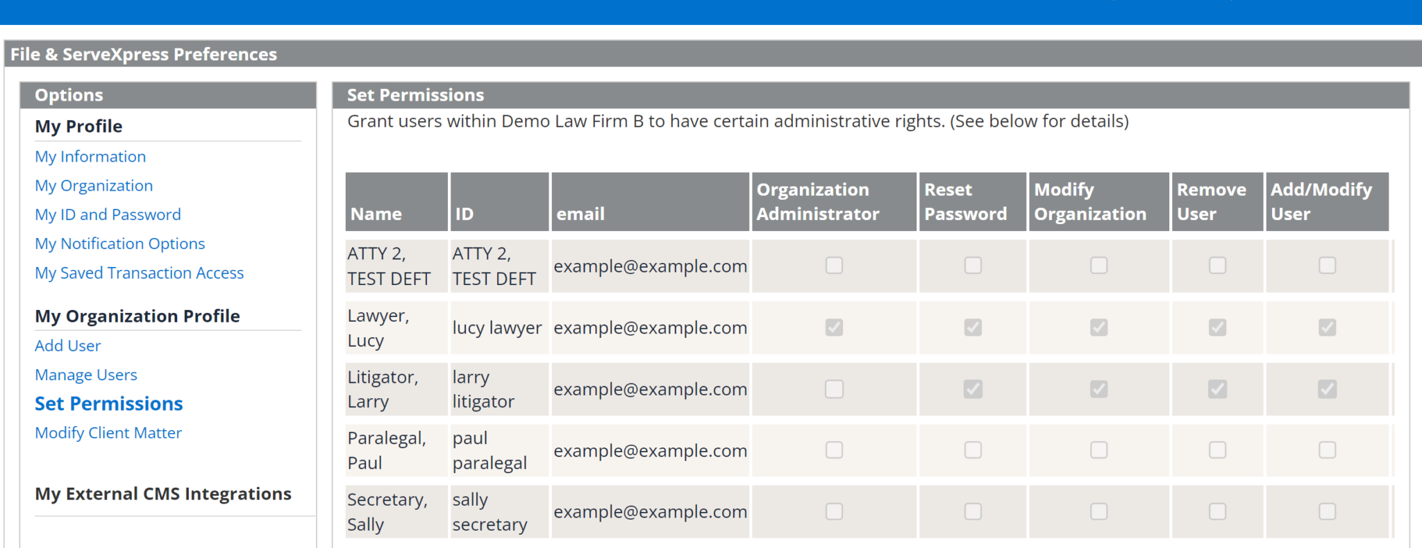 How to Add Users and Manage Accounts on File & ServeXpress File