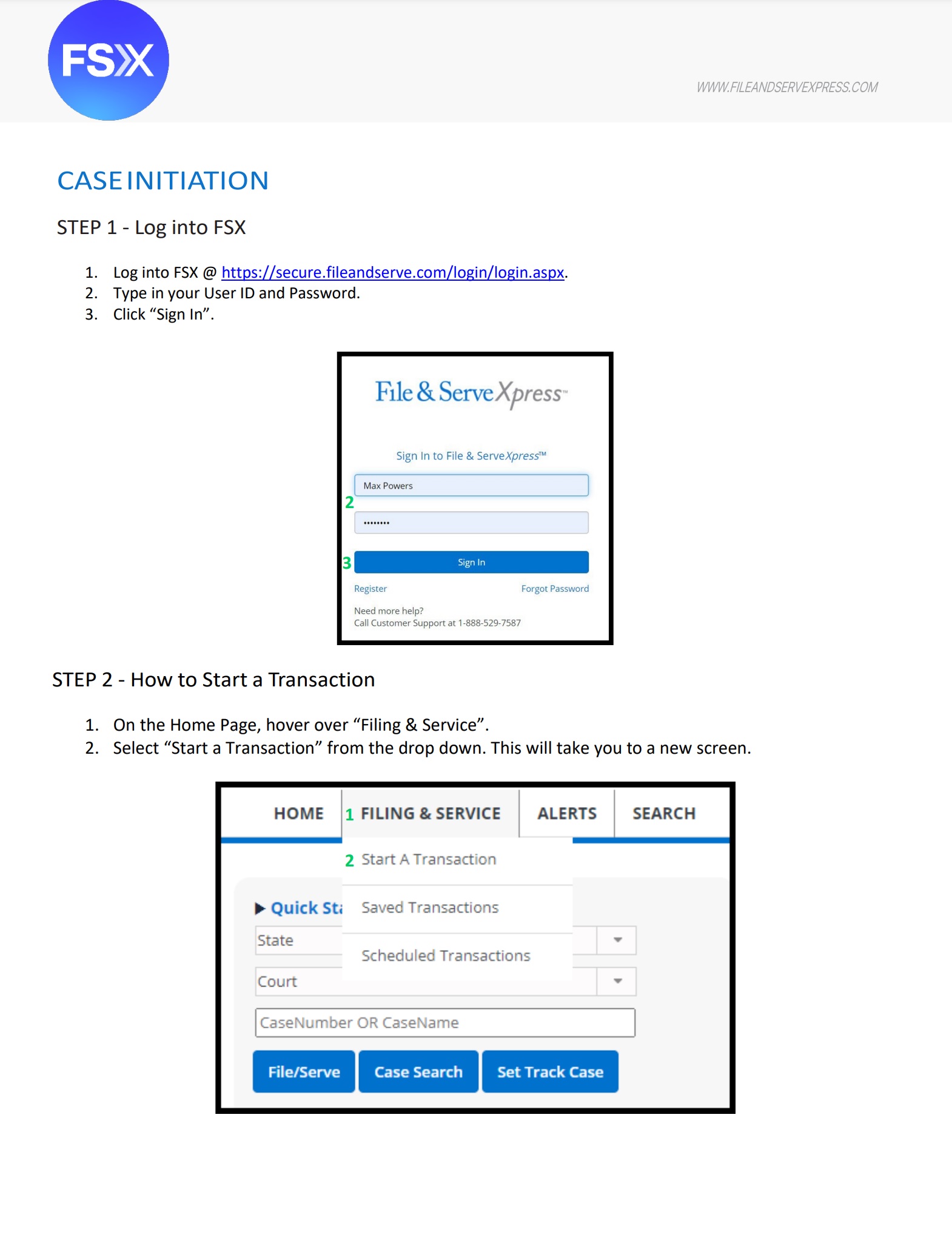 Fairfax, VA Circuit Court File & ServeXpress